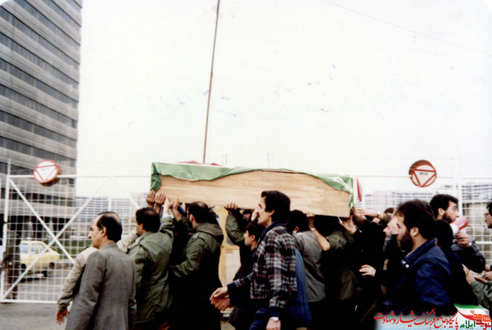 مراسم تشییع پیکر مطهر شهید عبدالحسین جمشیدی
