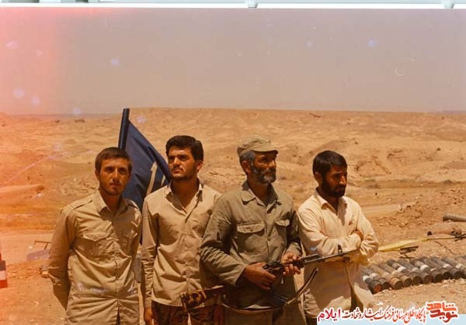  رزمندگان در مناطق مختلف عملیاتی  استان ایلام در دوران دفاع مقدس 