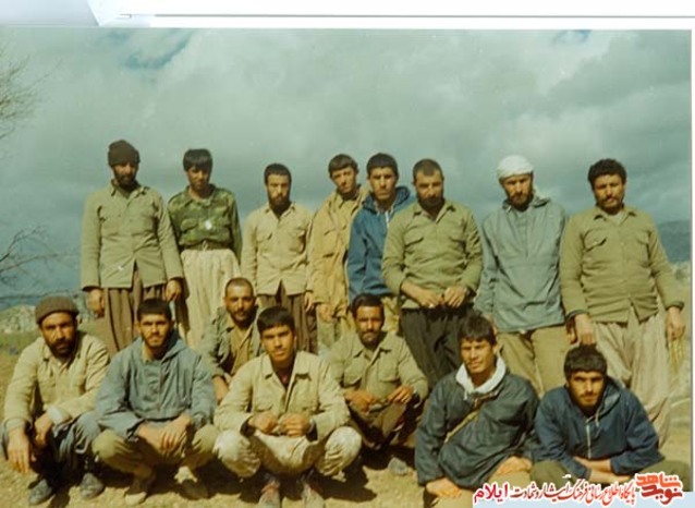  رزمندگان در مناطق مختلف عملیاتی  استان ایلام در دوران دفاع مقدس 
