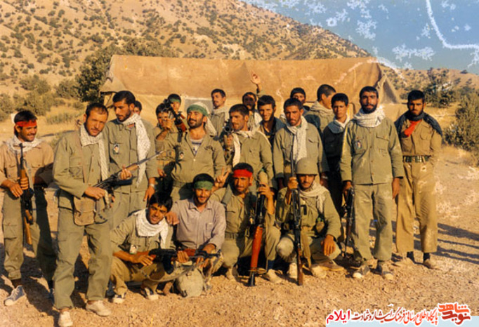 تصاویر رزمندگان در مناطق مختلف عملیاتی استان ایلام 