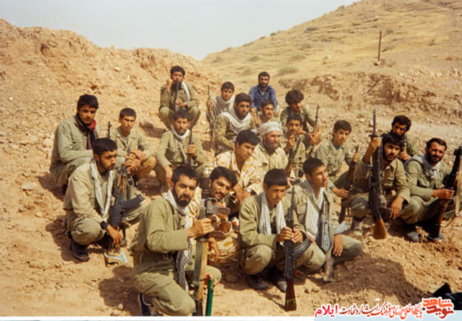 تصاویری از رزمندگان در مناطق مختلف عملیاتی استان ایلام در دوران دفاع مقدس
