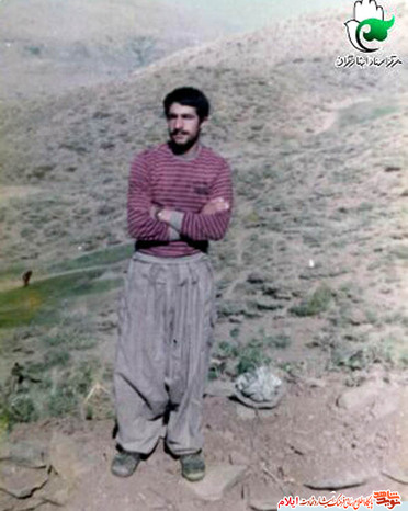 شهید اکبر زمانی از شهدای ارتش استان ایلام