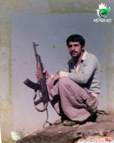 شهید اکبر زمانی از شهدای ارتش استان ایلام