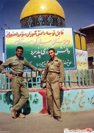 از چپ: غلامرضا آقایی - حسین خسروی
