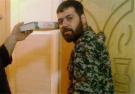 Martyr Majid Ghorbankhani's pure body entered Mashhad