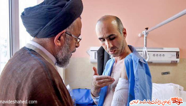 طهمورث سمیعی یکی از مصدومان گیلانی حادثه تروریستی مجلس شورای اسلامی+عکس طهمورث سمیعی یکی از مصدومان گیلانی حادثه تروریستی مجلس شورای اسلامی+عکس