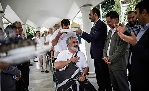 کاروان ویژه جانبازان راهی سفر حج شد کاروان ویژه جانبازان راهی سفر حج شد