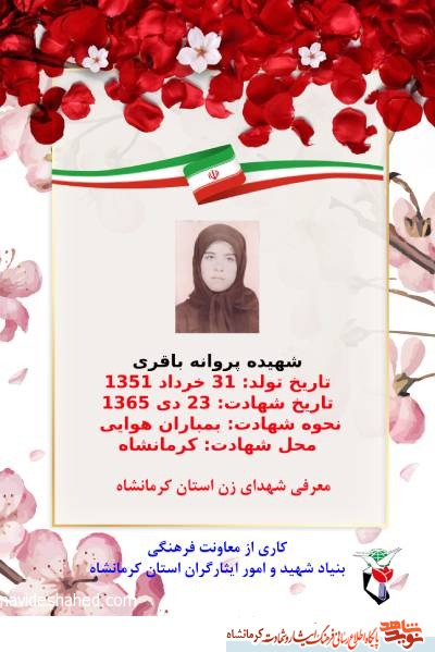 مروری مختصر بر زندگی نامه شهیده 