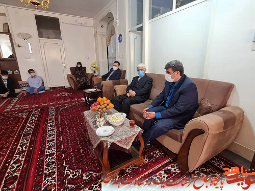 گزارش تصویری| سفر مدیرکل بنیاد شهید استان همدان به ملایر