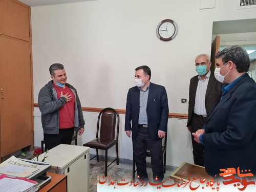 گزارش تصویری| سفر مدیرکل بنیاد شهید استان همدان به ملایر