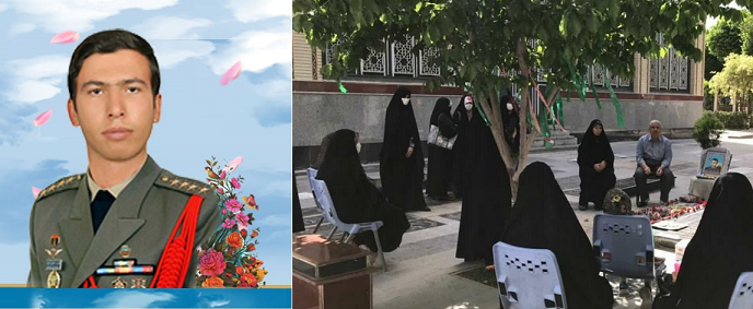جشن تولد شهید مدافع حرم ارتش جمهوری اسلامی ایران در شهریار برگزار شد