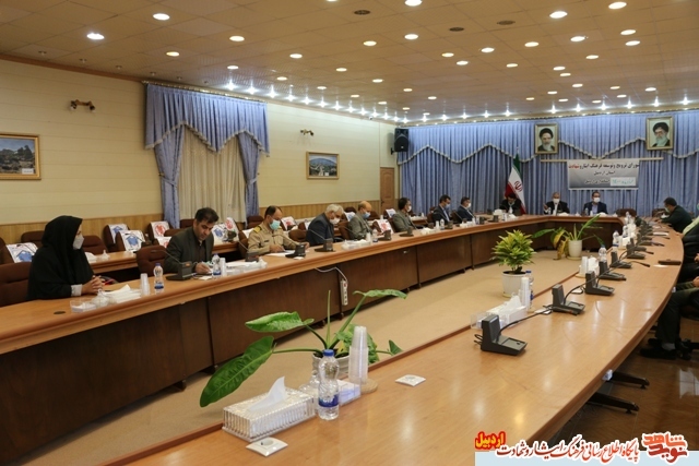 جلسه شورای ترویج فرهنگ ایثارو شهادت استان اردبیل برگزار شد