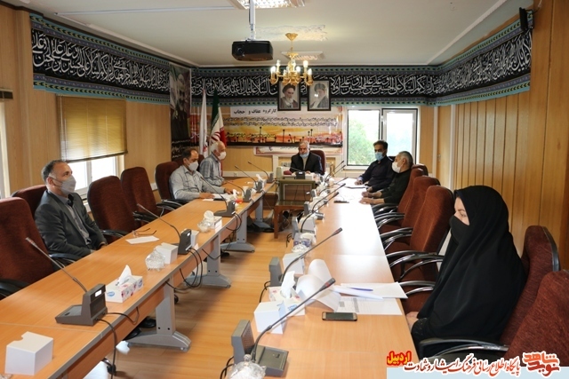 نشست کارگروه عفاف و حجاب در بنیاد شهید استان اردبیل برگزار شد