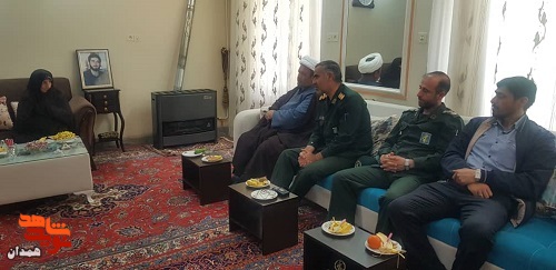 خانواده شهید «دهقانی» میزبان مسئولان شدند