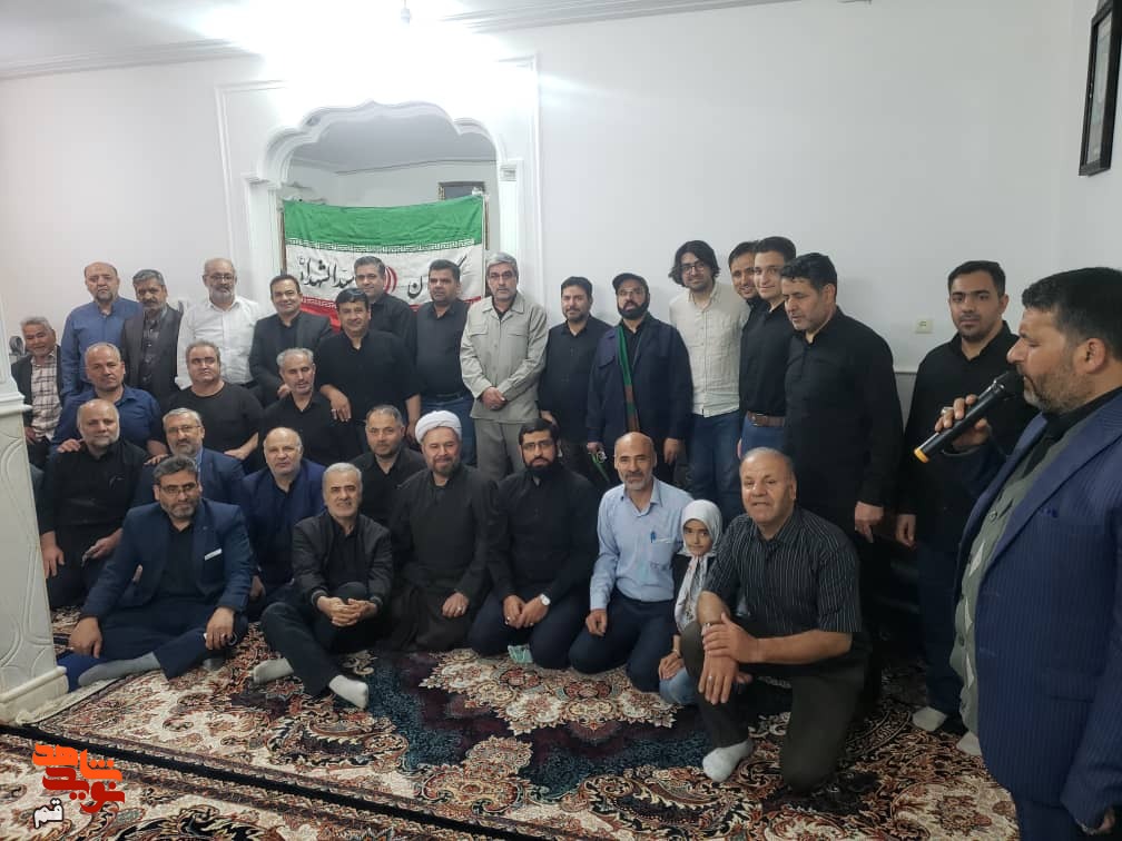 دیدار رئیس منطقه یک بنیاد شهید و امور ایثارگران قم از جانباز «حسین آقا یزدانی»