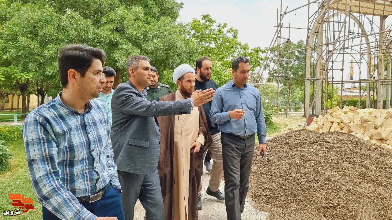 ساخت المان شهدای گمنام ضیاء‌آباد به اتمام می‌رسد