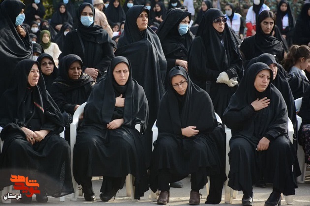 گزارش تصویری/ پیکر شهید «رضا خانی چگنی» در گلزار شهدای خرم آباد آرام گرفت