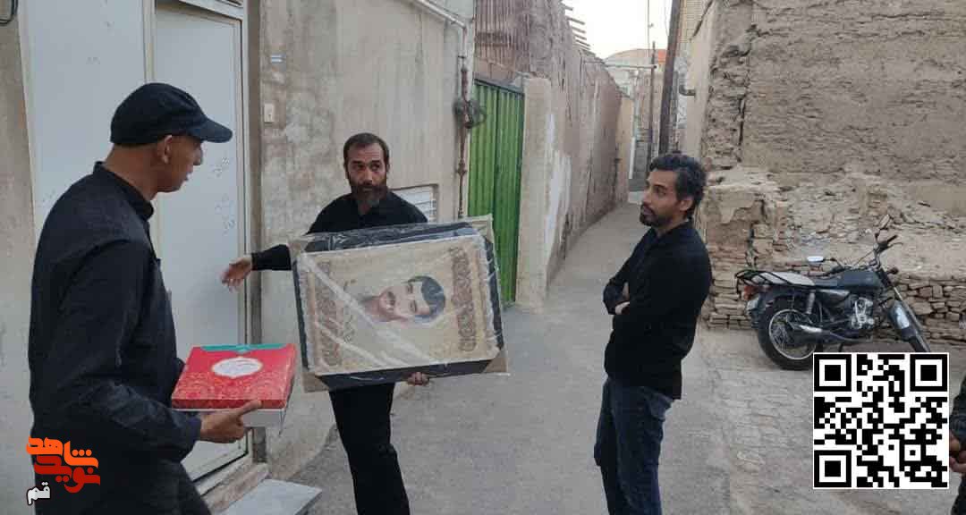 دیدار با خانواده شیهد «حسن میوه چی» توسط هیئت یا زینب(س) قم