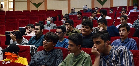 جشن تکلیف دانش آموزان پسر پایه نهم مدارس شاهد شهر تهران در سالن همایش خانه معلم
