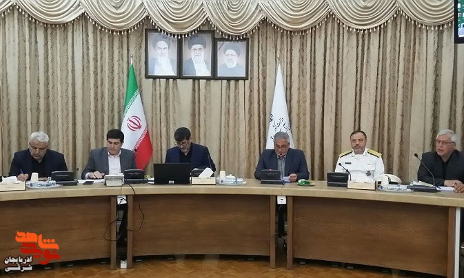 جلسۀ شورای ترویج فرهنگ ایثار و شهادت آذربایجان‌شرقی