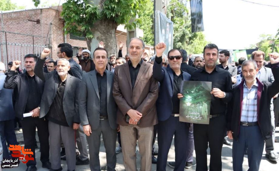 اجتماع بزرگ مردم قدرشناس ارومیه در گرامیداشت شهید جمهور و شهدای خدمت