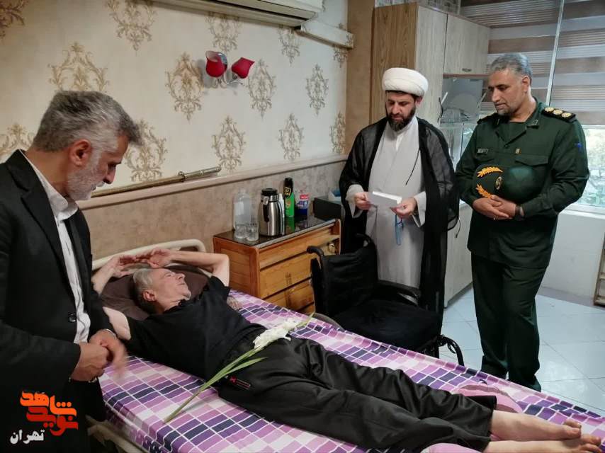 جمعی از مسئولین سازمان ها با جانبازان در آسایشگاه بهشتی تهران دیدار کردند