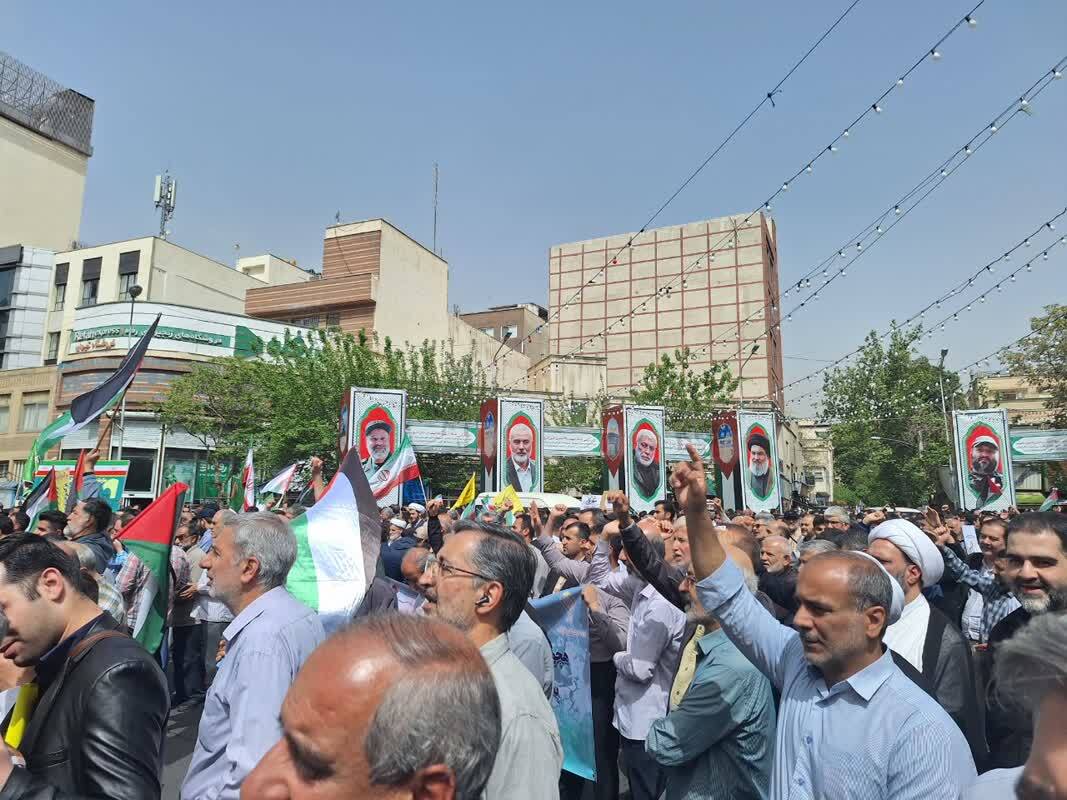 راهپیمایی غزه در خون برگزار شد