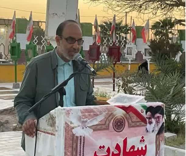 اولین مراسم سالگرد شهادت شهید«بهزاد بارانی» در زابل برگزار شد
