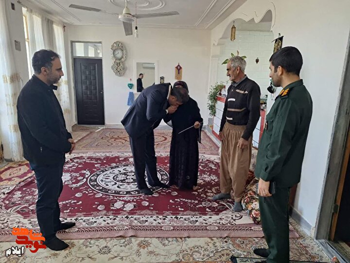 دیدار با جانبازان معظم و خانواده‌های گرانقدر شهدای بخش ماژین شهرستان دره‌شهر