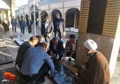 گلباران مزار شهدا به یاد شهدای سادات زنجان