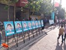 برپایی نمایشگاه تصاویر شهدای سادات در زنجان
