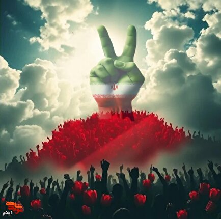 آثار هنری هنرمند ایلامی در پی تهاجم رژیم صهیونیستی به سرزمین اسلامی