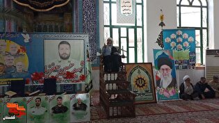 برگزاری آیین گرامیداشت شهدای اقتدار شهرستان خان ببین در جنگ ۱۲ روزه