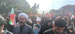 حضور حماسی نماینده ولی‌فقیه در استان ایلام در...