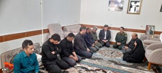 دیدار با خانواده شهید جهادگر «سعید زینی‌وند»