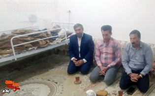 عیادت و تجلیل از جانباز سرافراز دفاع مقدس در شهرستان...