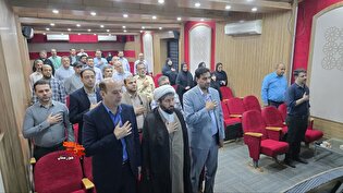 آیین برگزاری دومین یادواره ملی و سراسری شهدای...