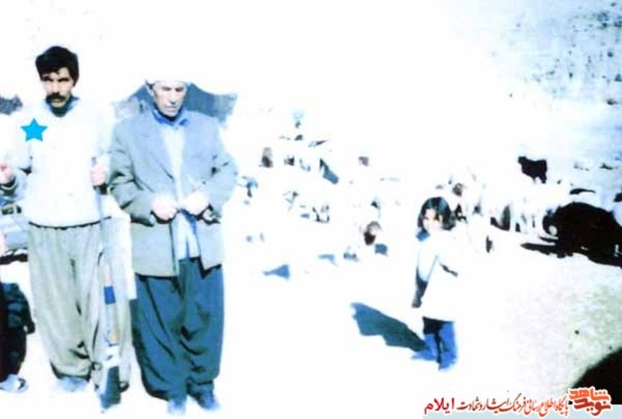  شهید علی دوستی از شهدای آذر ماه استان ایلام