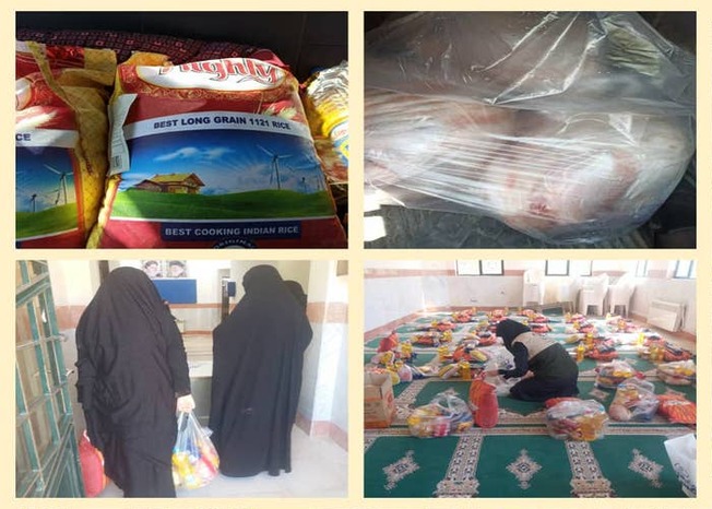 تهیه و توزیع 700 بسته معیشتی دربین خانواده های آسیب پذیر شهرستان ایوان در بحران کرونا