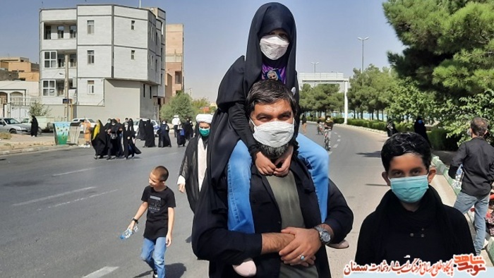 پیاده‌روی اربعین حسینی - سمنان پنجم مهرماه ۱۴۰۰