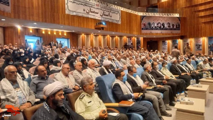 مراسم بزرگداشت پیشکسوتان جهاد و مقاومت استان سمنان - سیام شهریورماه ۱۴۰۱ پارک موزه دفاع مقدس استان سمنان