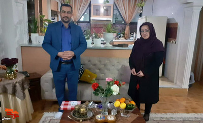 دیدار رئیس بنیاد شهید شهرستان شاهرود با همسر گرامی جانباز متوفی ۶۵ درصد، قنبری- بیست و یکم اسفندماه ۱۴۰۱ شهرستان شاهرود