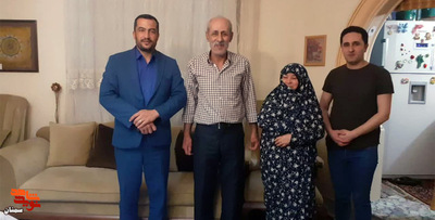 دیدار رئیس بنیاد شهید شهرستان شاهرود با جانباز سرافراز ۳۰ درصد، هاشمی- بیست و یکم اسفندماه ۱۴۰۱ شهرستان شاهرود
