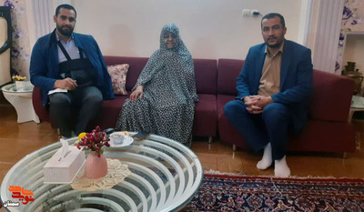 دیدار رئیس بنیاد شهید شهرستان شاهرود با خانواده گرامی جانباز متوفی خواجه- بیست و یکم اسفندماه ۱۴۰۱ شهرستان شاهرود