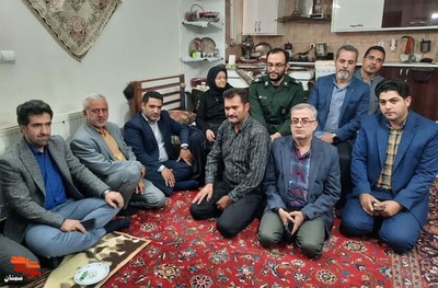 دیدار مدیرکل تعاون استان سمنان با مادر گرامی شهید والامقام میر محمدعلی سادات‌حسینی- هفتم اردیبهشت‌ماه ۱۴۰۲ شهرستان مهدی‌شهر
