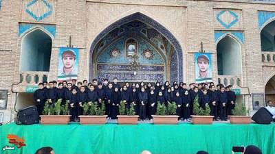 مراسم چهلم شهید غیرت حمیدرضا الداغی- بیستوچهارم خرداد ۱۴۰۲ گلزار شهدای امامزاده علی اشرف شهرستان سمنان