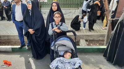 اجتماع ضد صهیونیستی سمنانی‌ها برای حمایت از مردم مظلوم غزه- بیست و هفتم آبان ۱۴۰۲ معراج شهدا