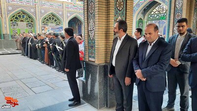 تجدید میثاق با آرمان‌های والای شهدا- دوازدهم بهمن‌ماه ۱۴۰۲ گلزار شهدای امامزاده یحیی(ع) شهرستان سمنان