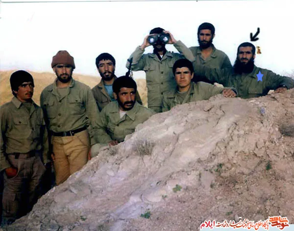 پاسدار رشید اسلام فرمانده گروهان شهید ولی اله عباسی