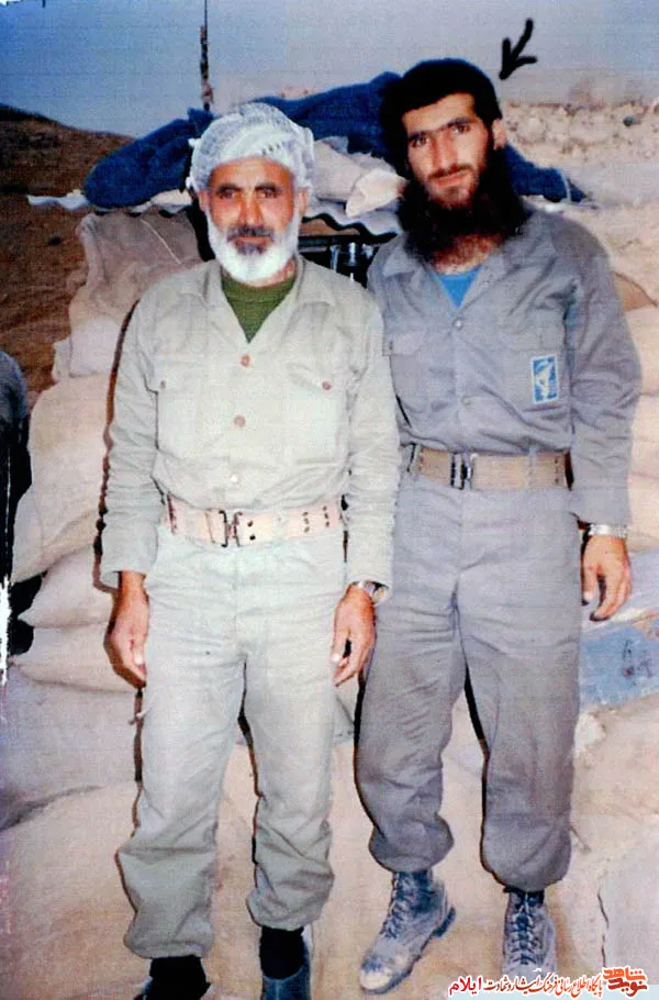 پاسدار رشید اسلام فرمانده گروهان شهید ولی اله عباسی